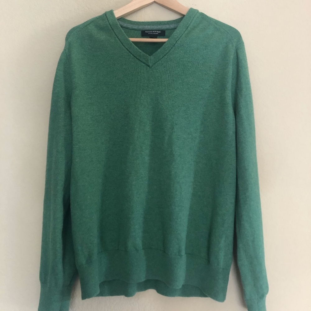 Banana Republic Cotton Cashmere Blend Sweater